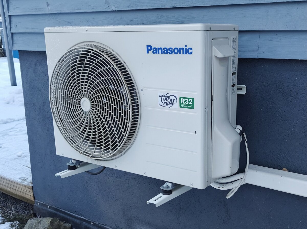 Panasonic-ilmalämpöpumppu kokonaisuus