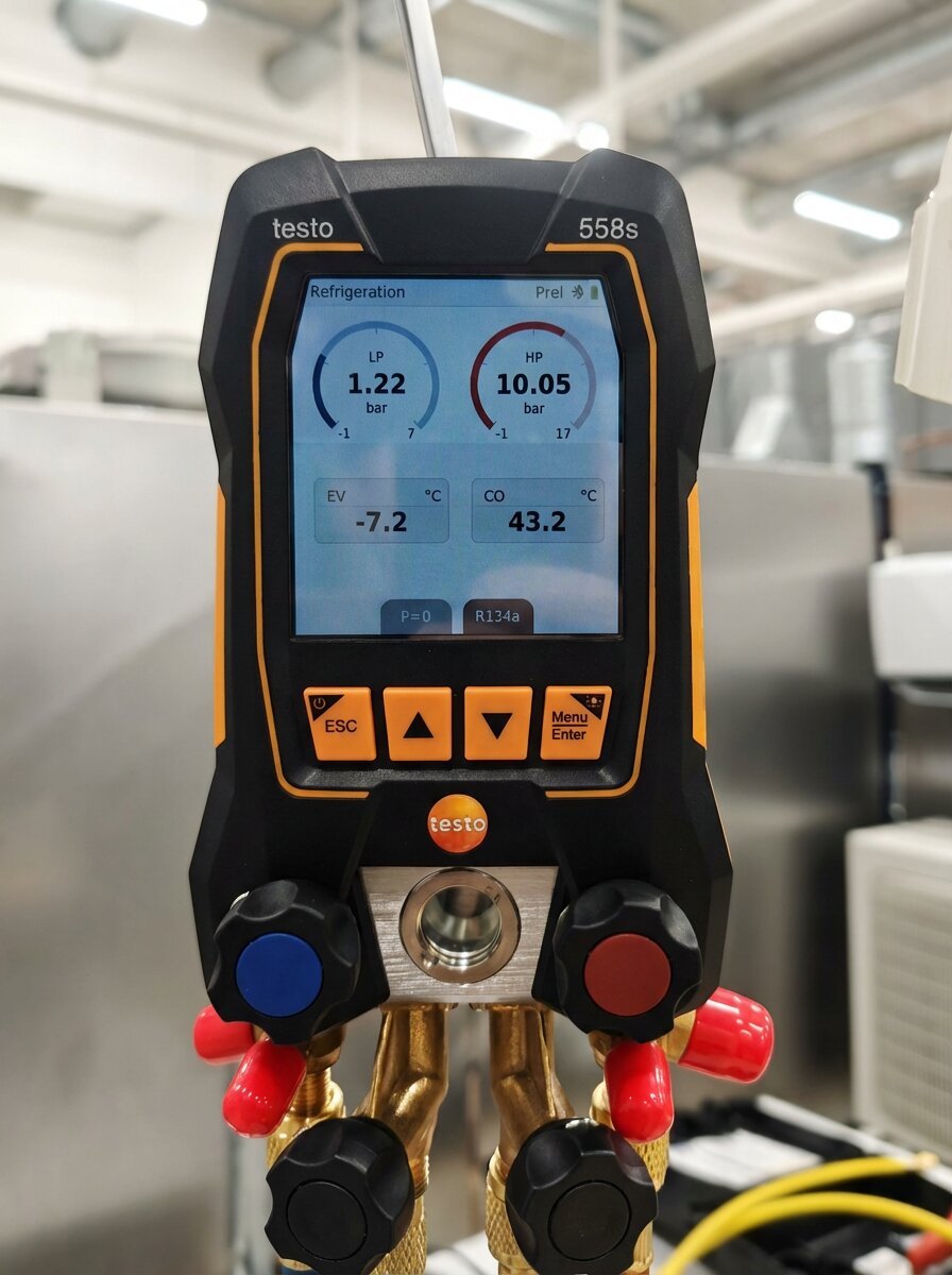 Testo 558s HVAC-mittari – ammattitason mittalaitteet